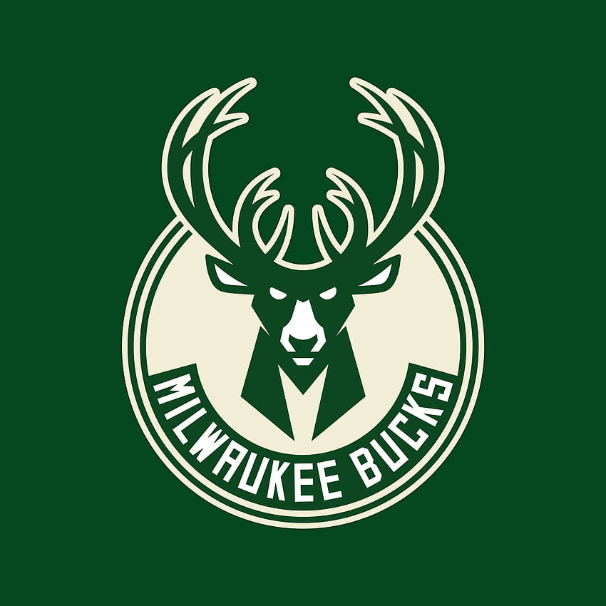Fundo do Bucks e logotipo do Milwaukee Bucks Papel de parede de celular HD