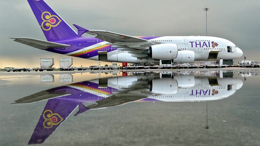 THAI reaffirms company not at risk of shutting down, Thai Airways HD wallpaper