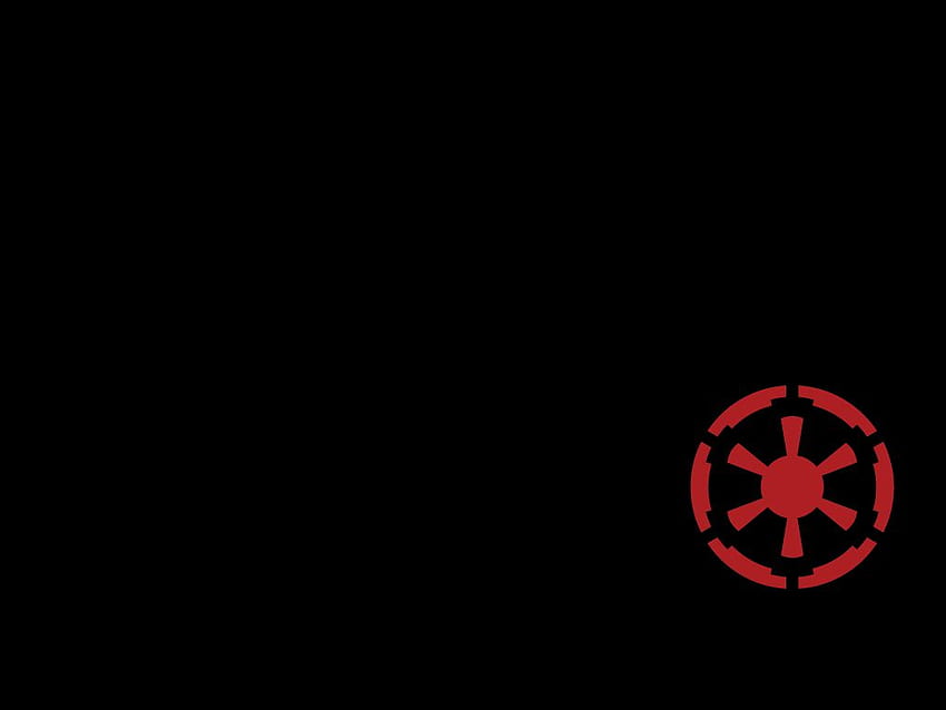 Galaktisches Imperium. Galactic Empire, Empire Strikes Back und Star Wars Empire, Star Wars Empire Symbol HD-Hintergrundbild