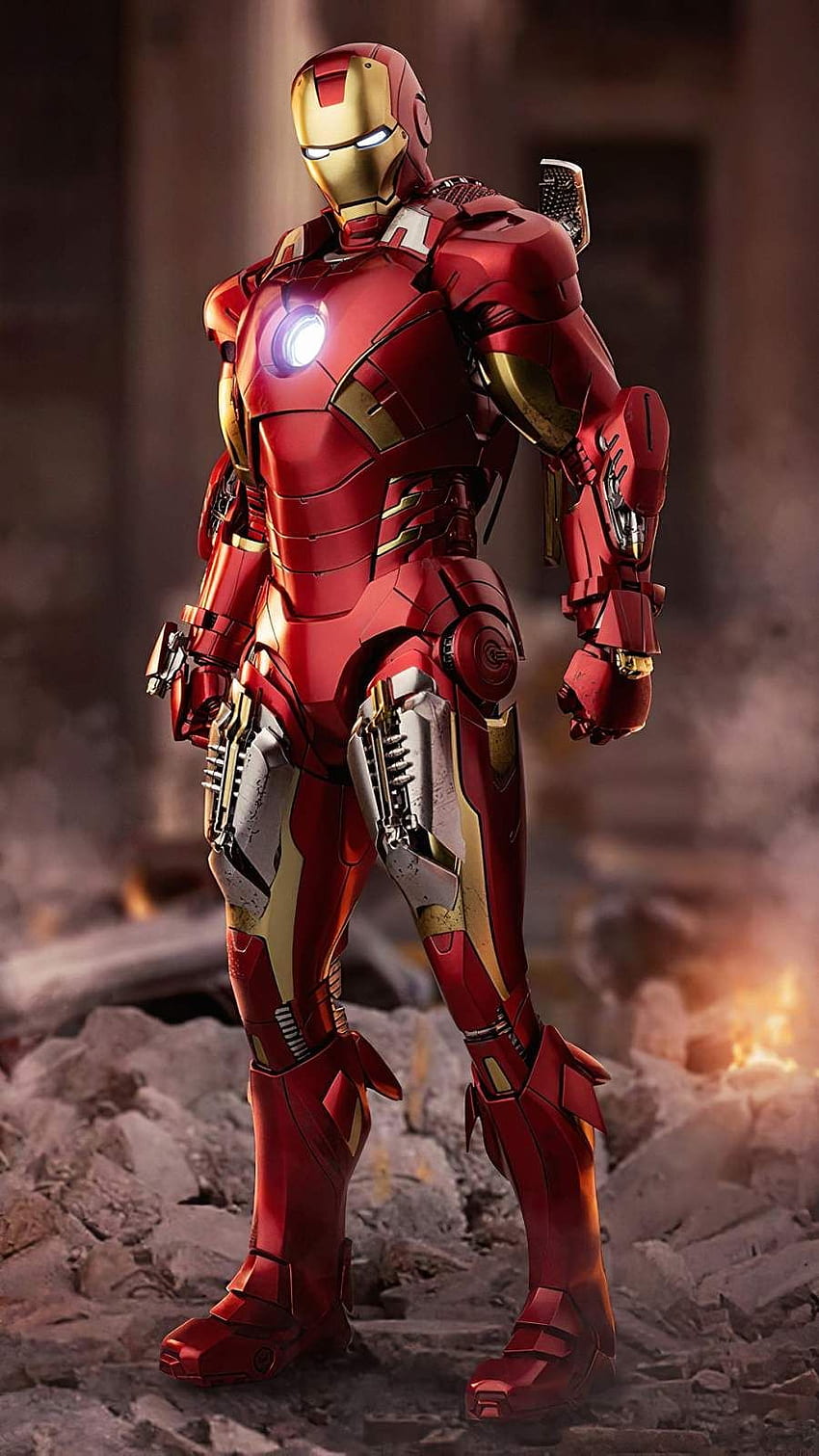 Качество на Iron Man, Iron Man Mark 8 HD тапет за телефон