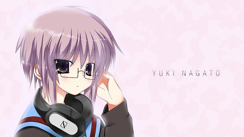 Yuki Nagato - Die Melancholie von Haruhi Suzumiya HD-Hintergrundbild