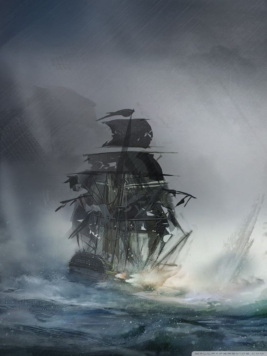 Cool Background Ghost Ship, Pirate Ship HD phone wallpaper | Pxfuel