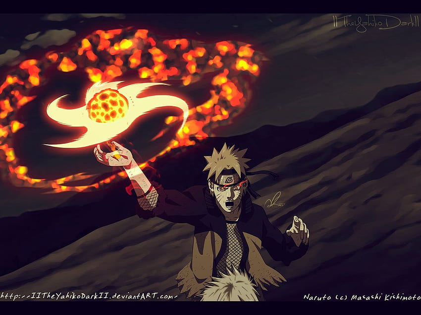 Naruto Senpo Yoton Rasen Shuriken* - Naruto Shippuuden, Naruto Rasenshuriken HD wallpaper