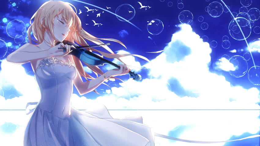 Your lie in april 1080P, 2K, 4K, 5K HD wallpapers free download