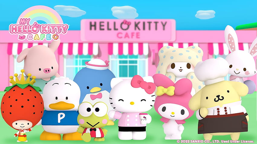 Hello Kitty가 새로운 카페인 Hello Kitty Star Wars와 함께 Roblox에 추가됩니다. HD 월페이퍼