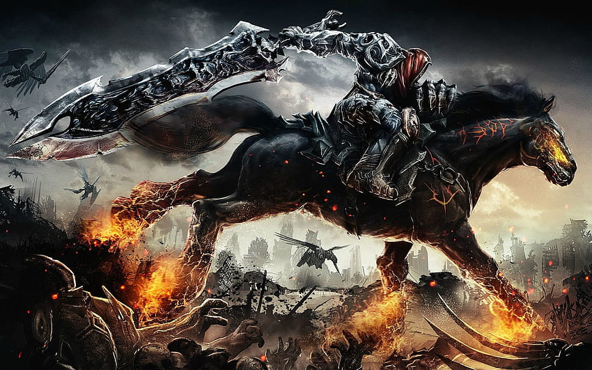 Imgur, I'm dumping you. 99% . Horse , Gaming , Horsemen of the apocalypse, Dead Knight HD wallpaper
