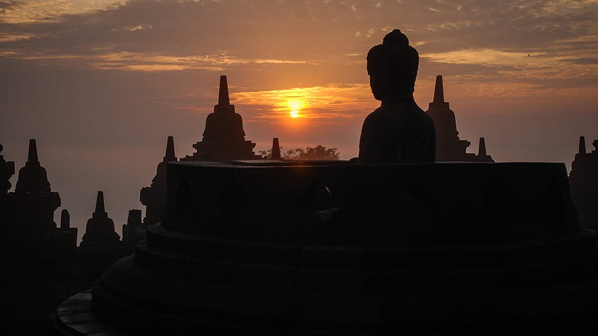 Borobudur And Background Hd Wallpaper Pxfuel