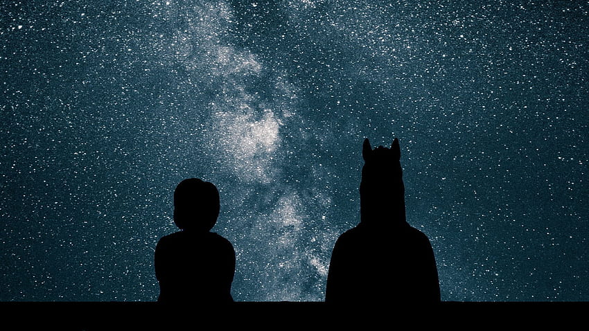 Bojack Horseman Nachthimmel Sternennacht HD-Hintergrundbild