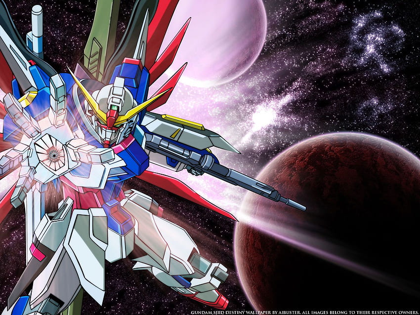 Mobile Suit Gundam SEED Destiny : Hand of God, Burning Gundam HD duvar kağıdı
