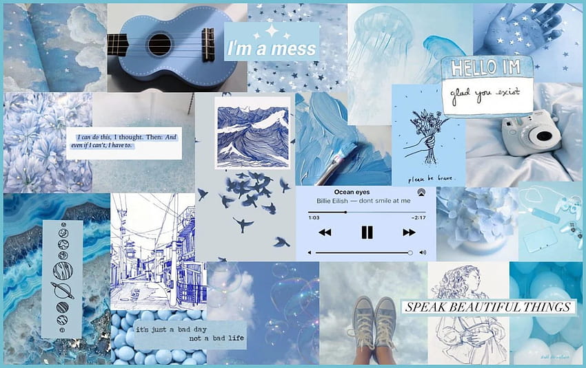 Pastel Blue Aesthetic Tumblr - Top Pastel - Tumblr Blue, Blue Pastel Aesthetic Аниме HD тапет