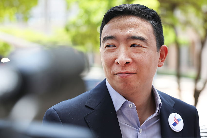 Andrew Yang: ผู้สมัครชิงตำแหน่งประธานาธิบดีในปี 2020 ของ Silicon Valley วอลล์เปเปอร์ HD