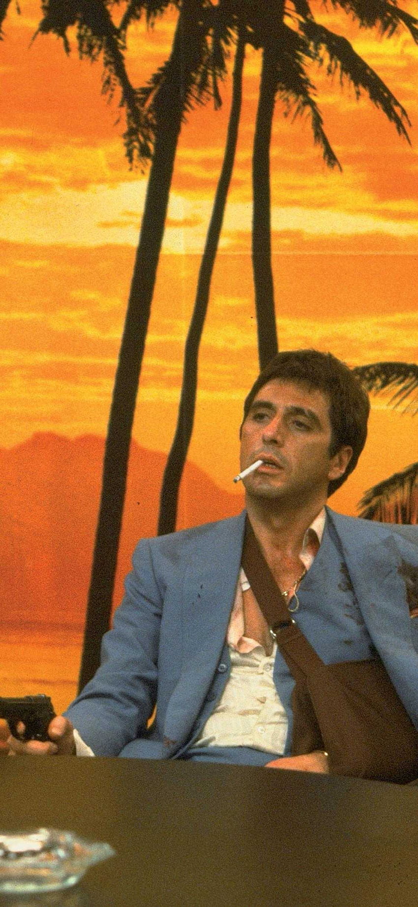 Caracortada, Al Pacino fondo de pantalla del teléfono