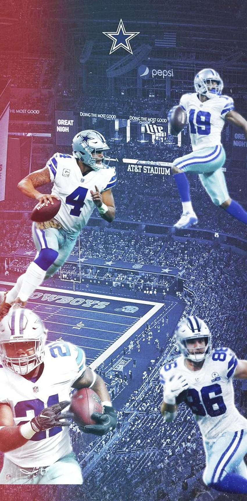 Dallas Cowboys, Spieler der Dallas Cowboys HD-Handy-Hintergrundbild
