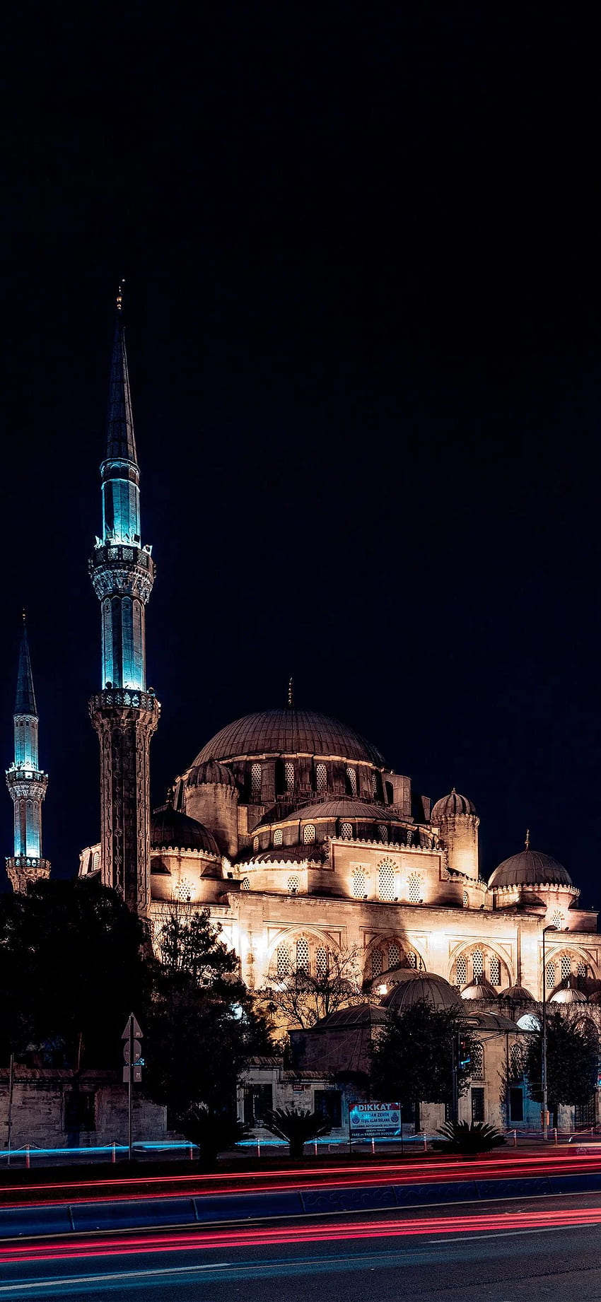 Night Istanbul iPhone, & background HD phone wallpaper