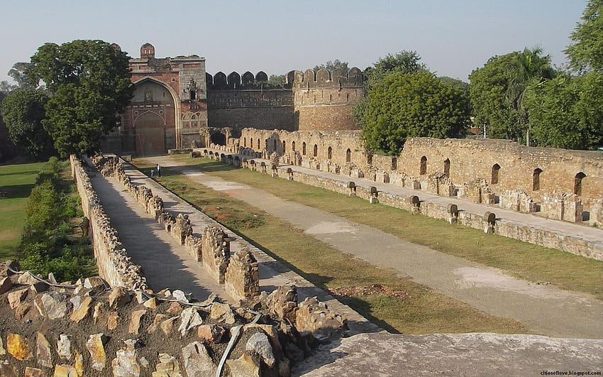 beautiful ruins. New Delhi Historical Ruins Beautiful Indian City India . Beautiful ruins, Ruins, India travel, Indian Places HD wallpaper