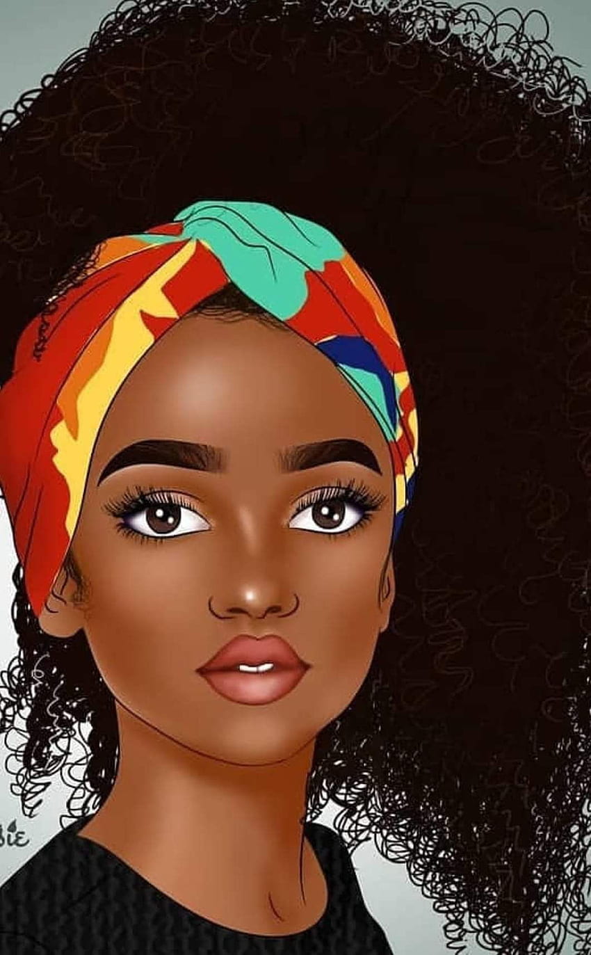 BLACK GIRL ART, African Girl HD phone wallpaper