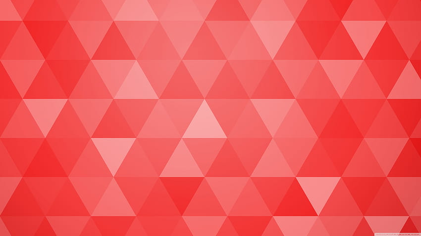 Fond de triangle géométrique abstrait rouge Ultra fond pour U TV : Multi-affichage, double et triple moniteur : Tablette : Smartphone Fond d'écran HD