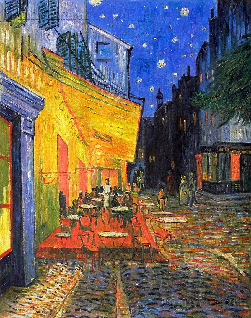Cafe Terrace At Nigh, art, famous painting, painting, van gogh, vincent van  gogh, HD wallpaper | Peakpx