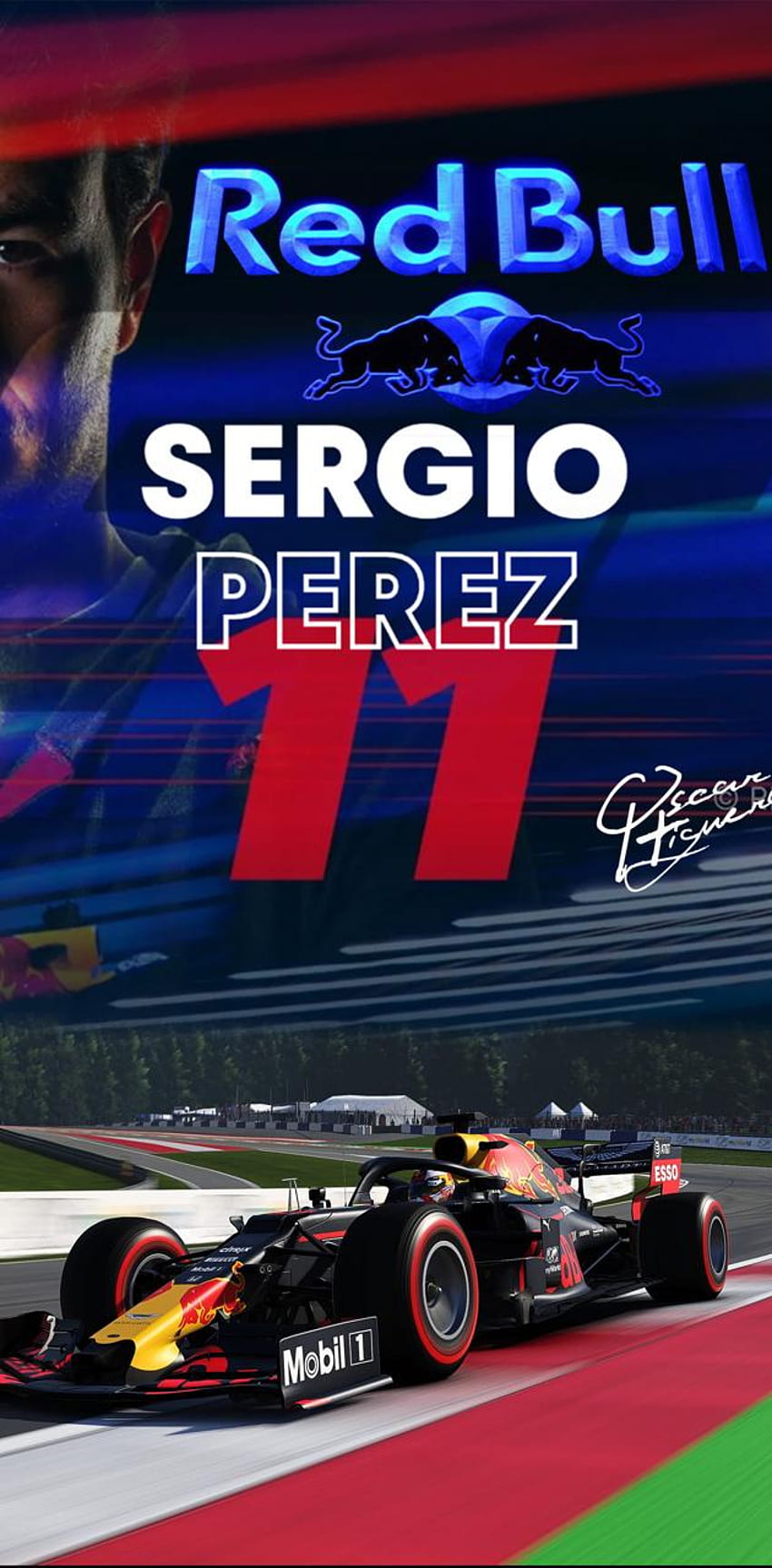 Checo Perez Red Bull Sfondo del telefono HD