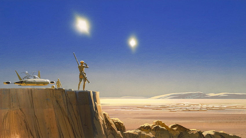 Original Star Wars concept art by Ralph McQuarrie (2) WQ HD wallpaper