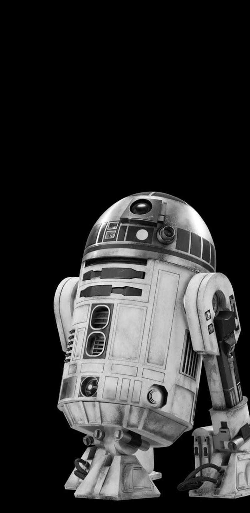 R2D2, Amoled Tumblr HD phone wallpaper