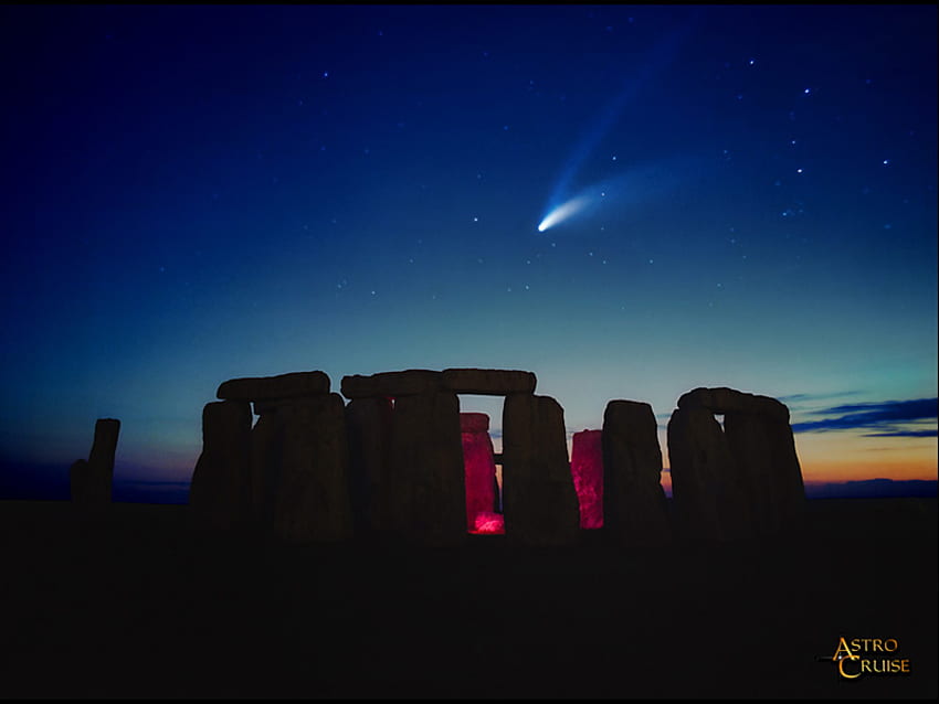 komet stonehenge, stonehenge, komet Wallpaper HD
