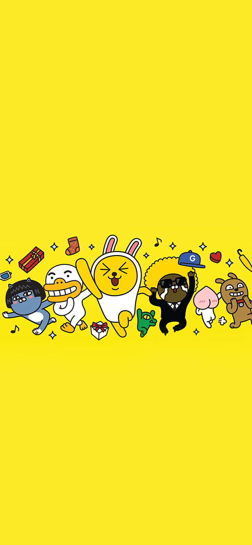 iPhone X . kakao yellow friends HD phone wallpaper