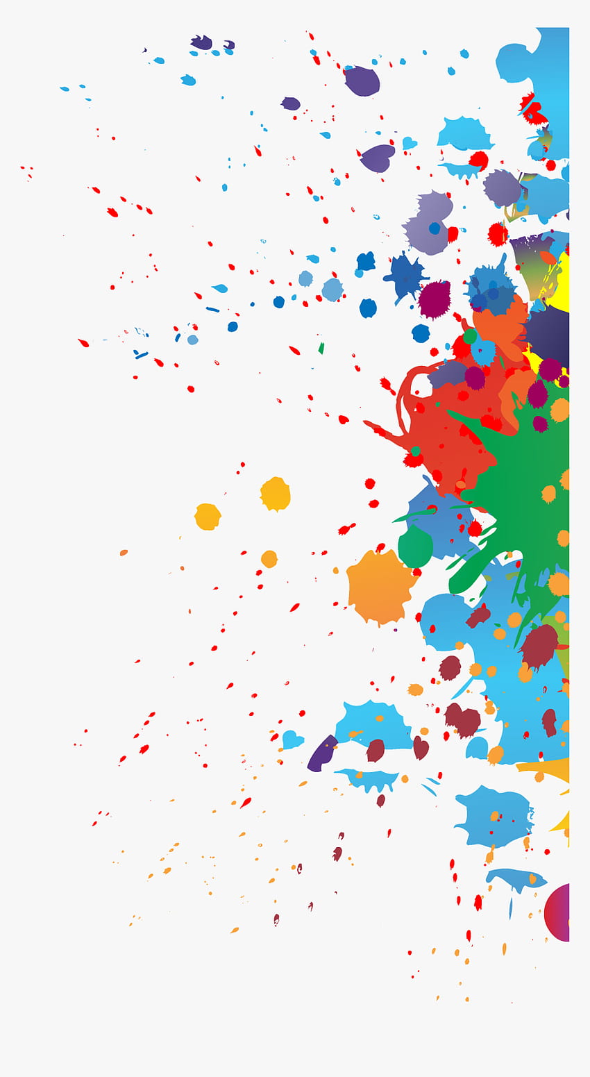 Malarstwo, rozpryski farby, projekt zaproszenia - farba Tapeta na telefon HD