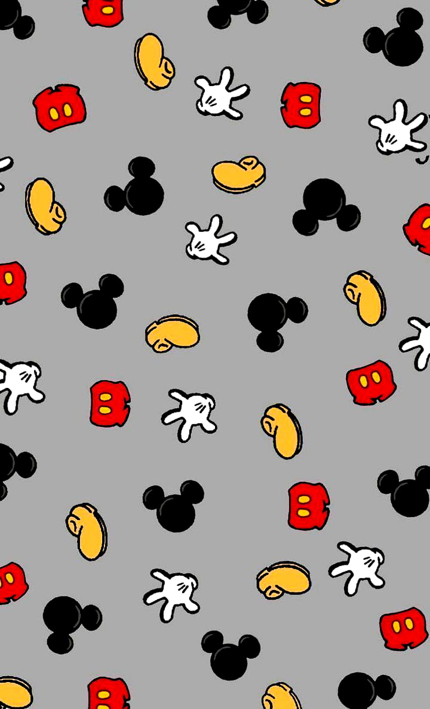 Esthétique Mickey Mouse, Motif Mickey Mouse Fond d'écran de téléphone HD