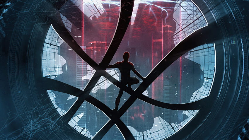 Spider-Man: No Way Home, hombre araña, película, 2021, fan art fondo de pantalla