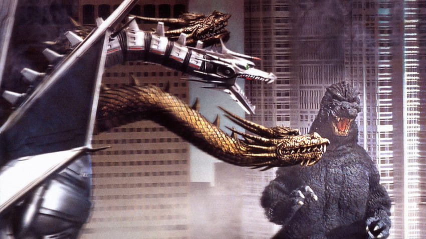 des Tages - Godzilla gegen King Ghidorah HD-Hintergrundbild