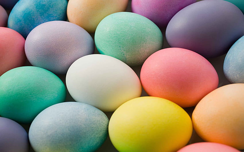 Colorful Easter Eggs, Vintage Easter Egg HD wallpaper