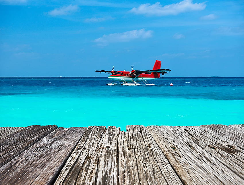 Airplane Seaplane Sea Boards Aviation HD Wallpaper | Pxfuel