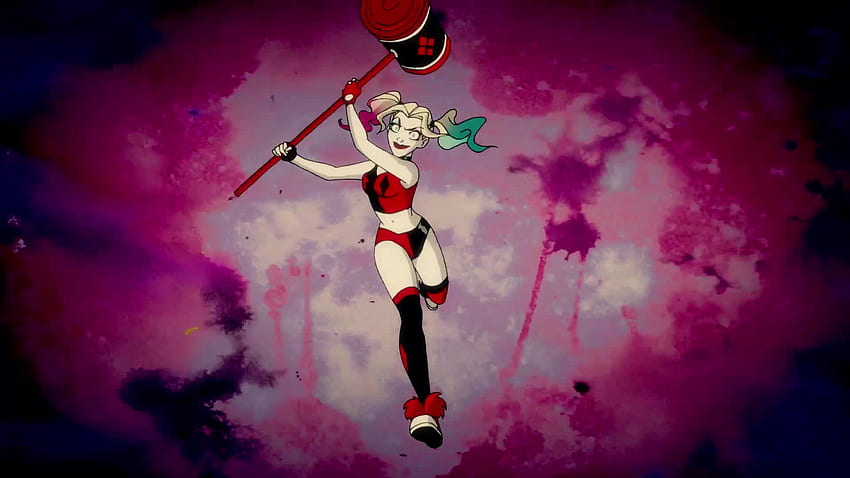 Harley Quinn Serie de anime, Programa de televisión de dibujos animados fondo de pantalla
