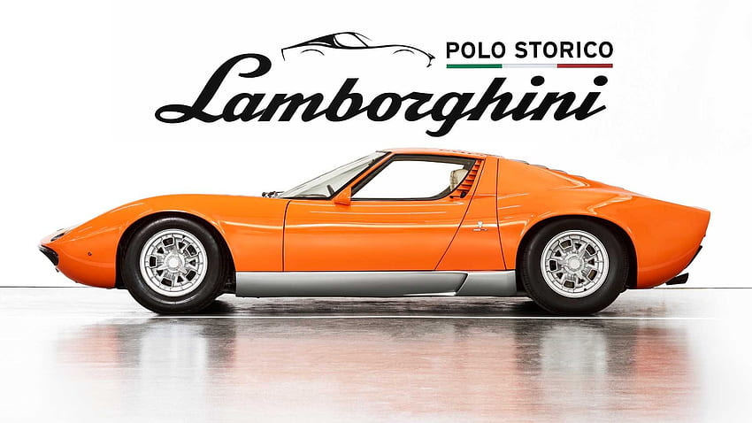 งานอิตาลี Lamborghini Miura พบ 50 ปี! วอลล์เปเปอร์ HD