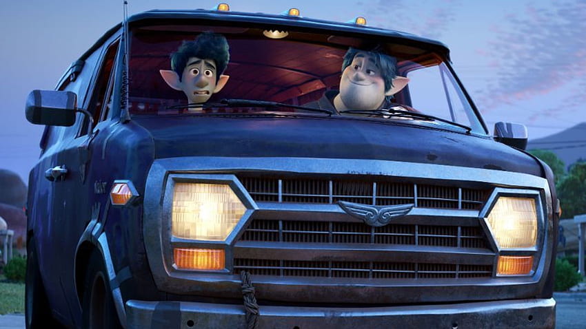 Първи поглед към Крис Прат и Том Холанд на Pixar Elf Film ONWARD, Pixar's Onward HD тапет