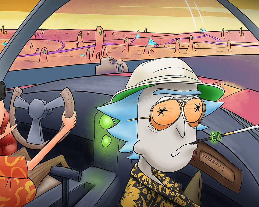 Rick And Morty So High Resolution , , Background, and HD wallpaper
