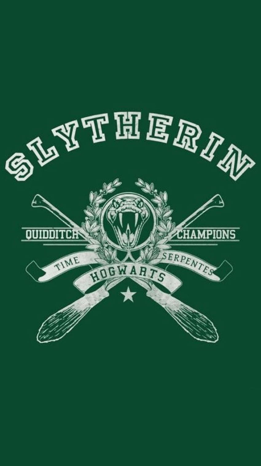 Slytherin-Quidditch HD-Handy-Hintergrundbild