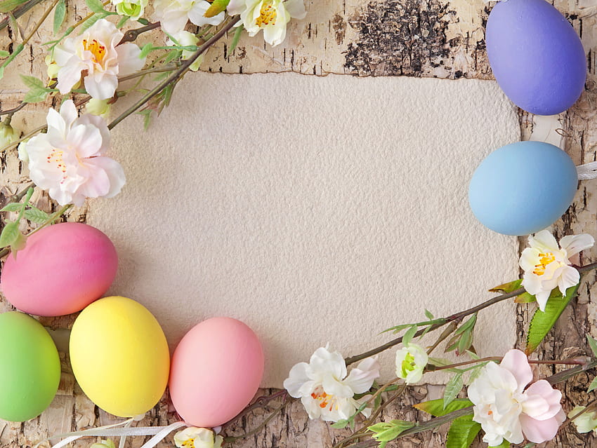 Easter Background with Eggs and Spring Branches Gallery [] for your , Mobile & Tablet. Explore Easter Background . Easter For , Easter Background HD wallpaper