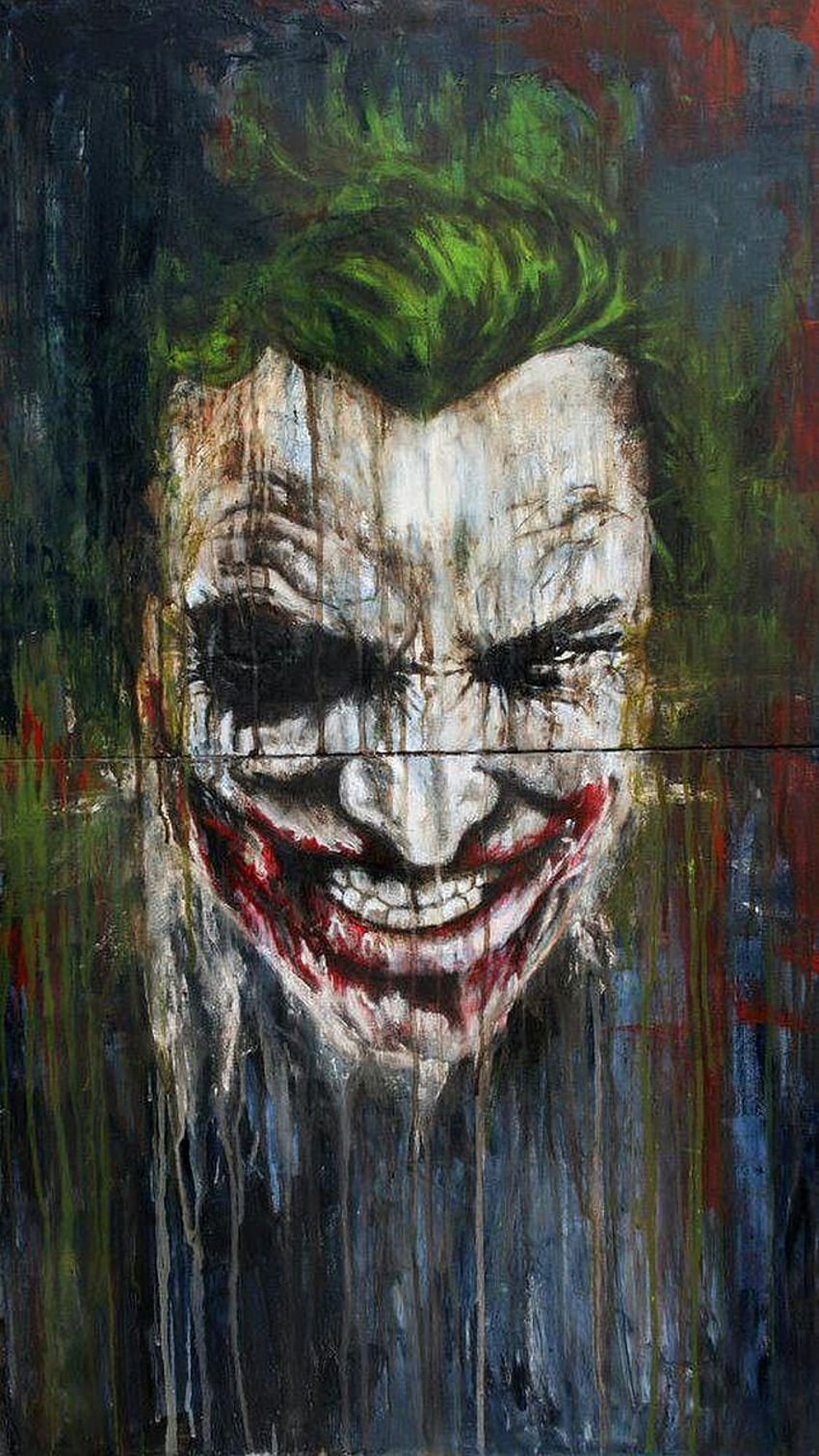 Joker Beste Kunst, Joker-Graffiti HD-Handy-Hintergrundbild