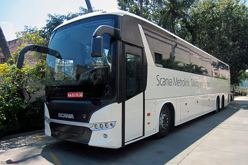 Volvo Bus - Superluxusbusse in Indien - HD-Hintergrundbild