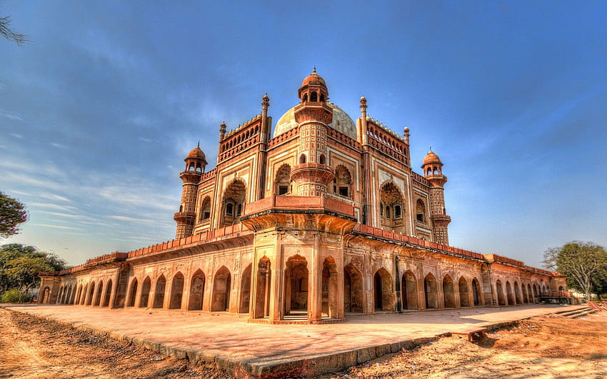 Индия - Най-добрият и най-привлекателният индиец, индийски дворец HD тапет