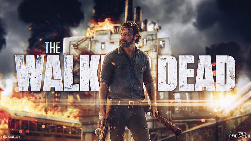 Rick Grimes PC, The Walking Dead papel de parede HD