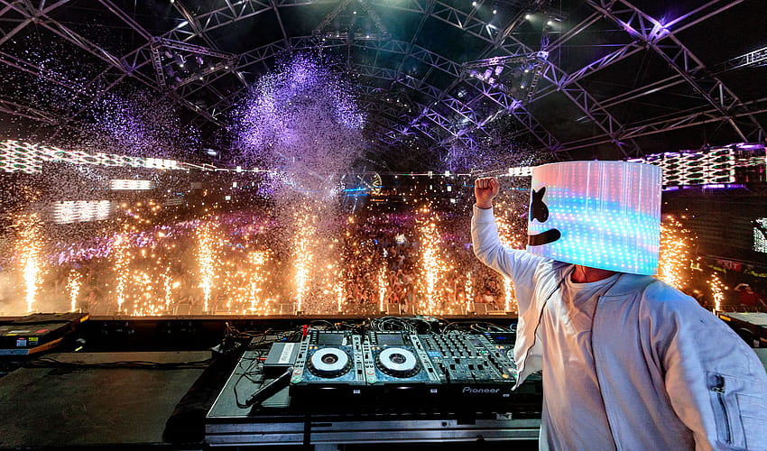 Marshmello Live Concert, Music, , , Background, and , Concert HD wallpaper