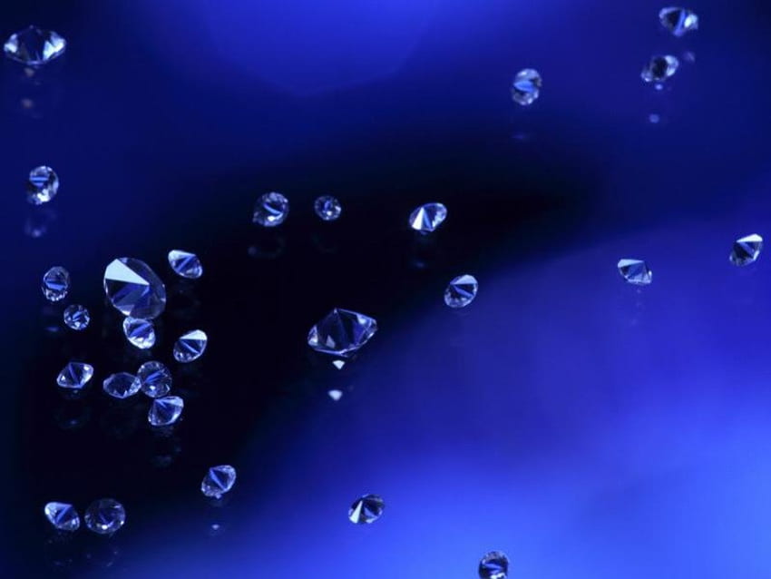 Mitternachtsblau Edelsteine, Juwelen, Edelsteine, tiefblau HD-Hintergrundbild