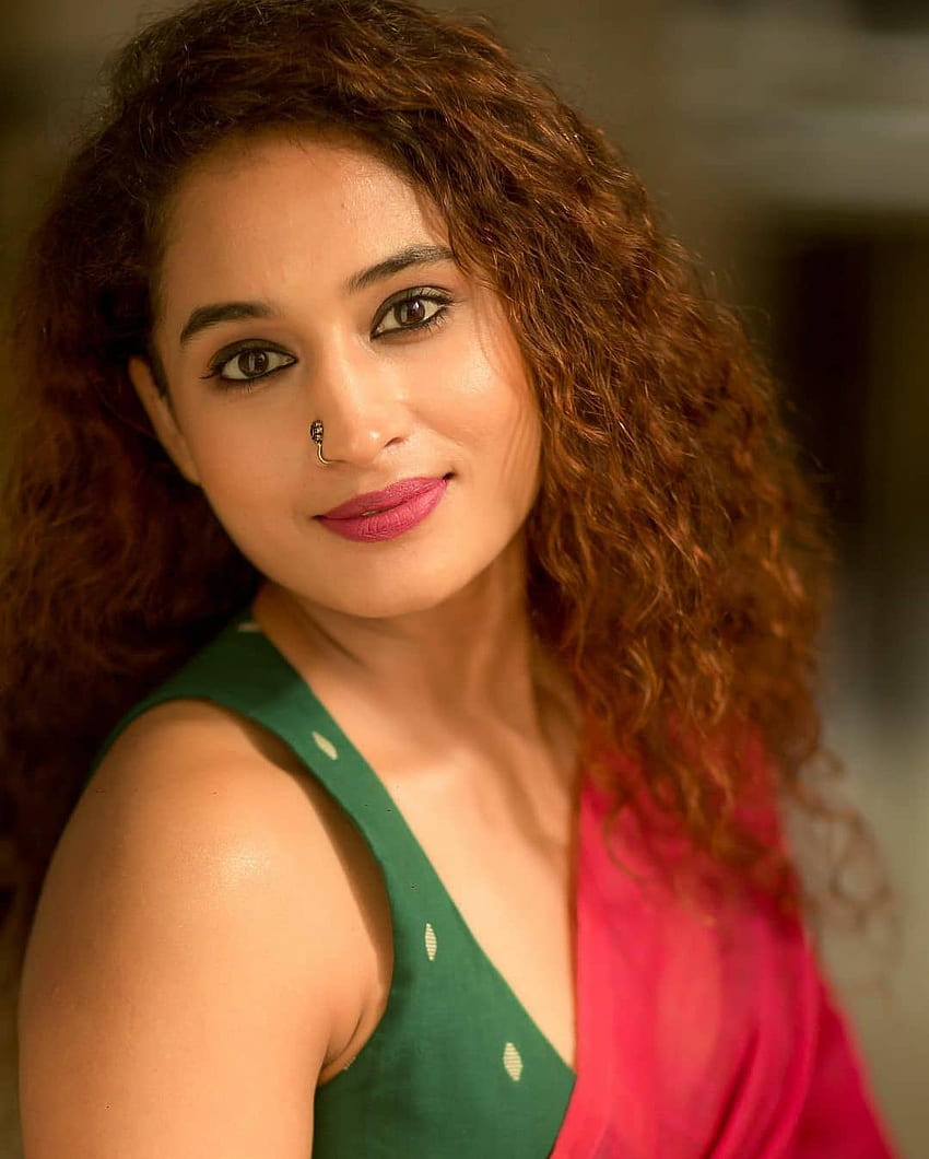 Pooja Ramachandran, mata, hidung wallpaper ponsel HD