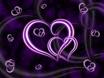 heart to heart wallpaper purpleTikTok Search