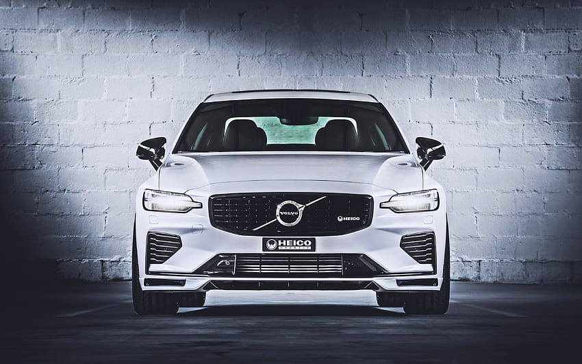 Heico Sportiv Volvo S60, , มุมมองด้านหน้า, รถปี 2022, การปรับแต่ง, 2022 Volvo S60, Volvo วอลล์เปเปอร์ HD