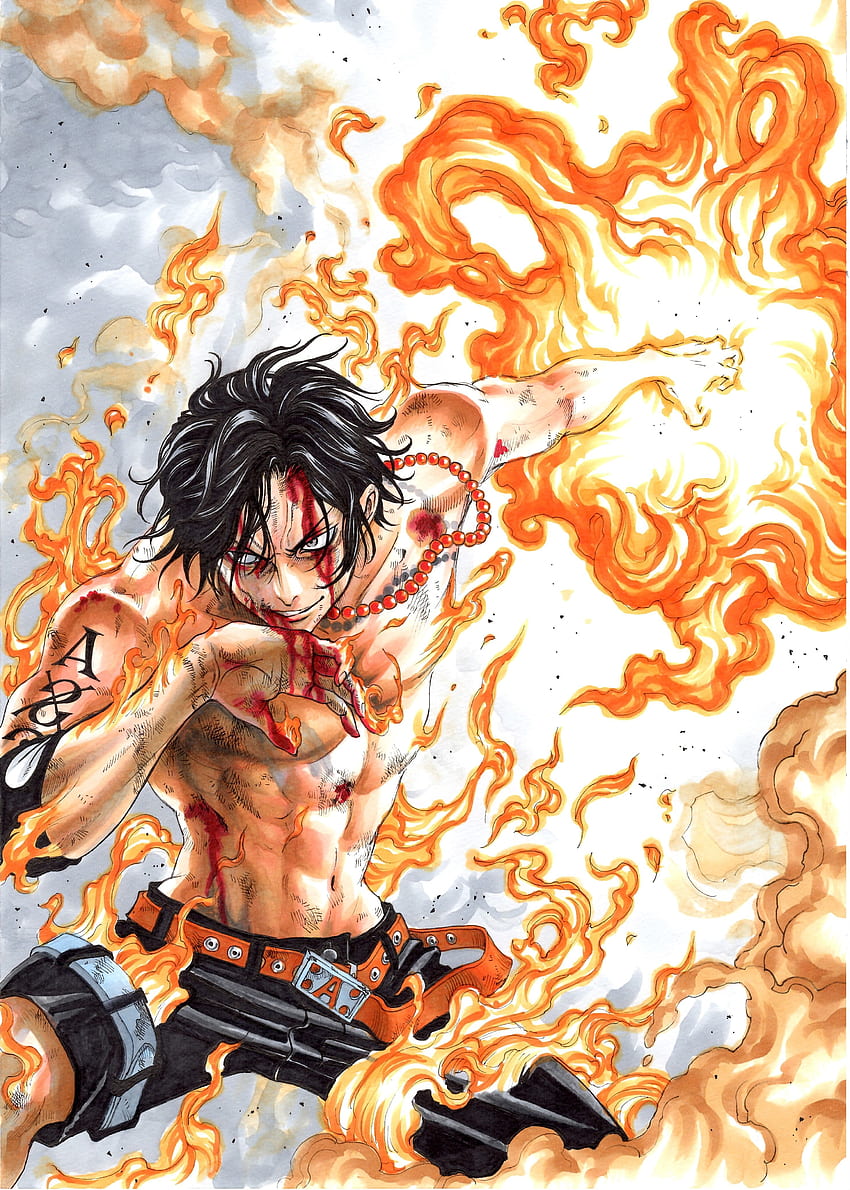 Ace, One Piece Ace Death HD phone wallpaper | Pxfuel