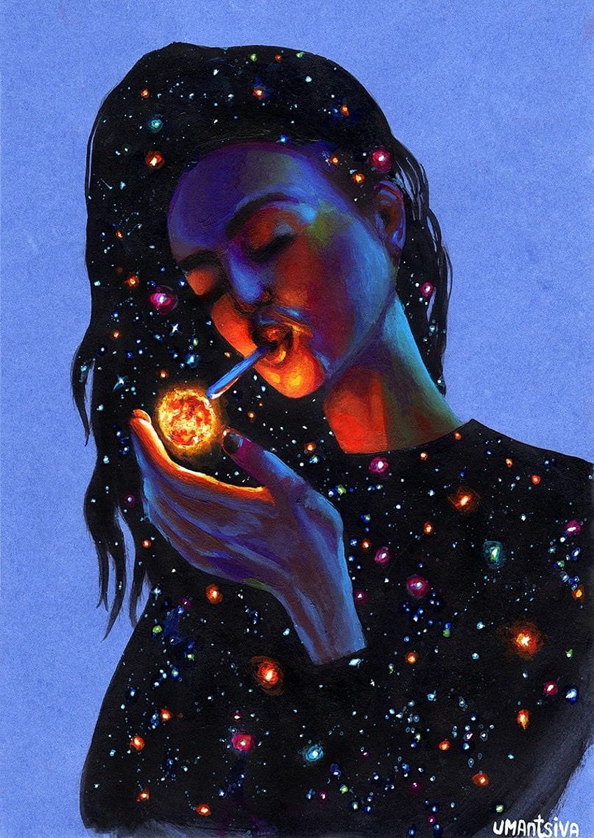 Trippy Girl , Woman Psychedelic HD phone wallpaper